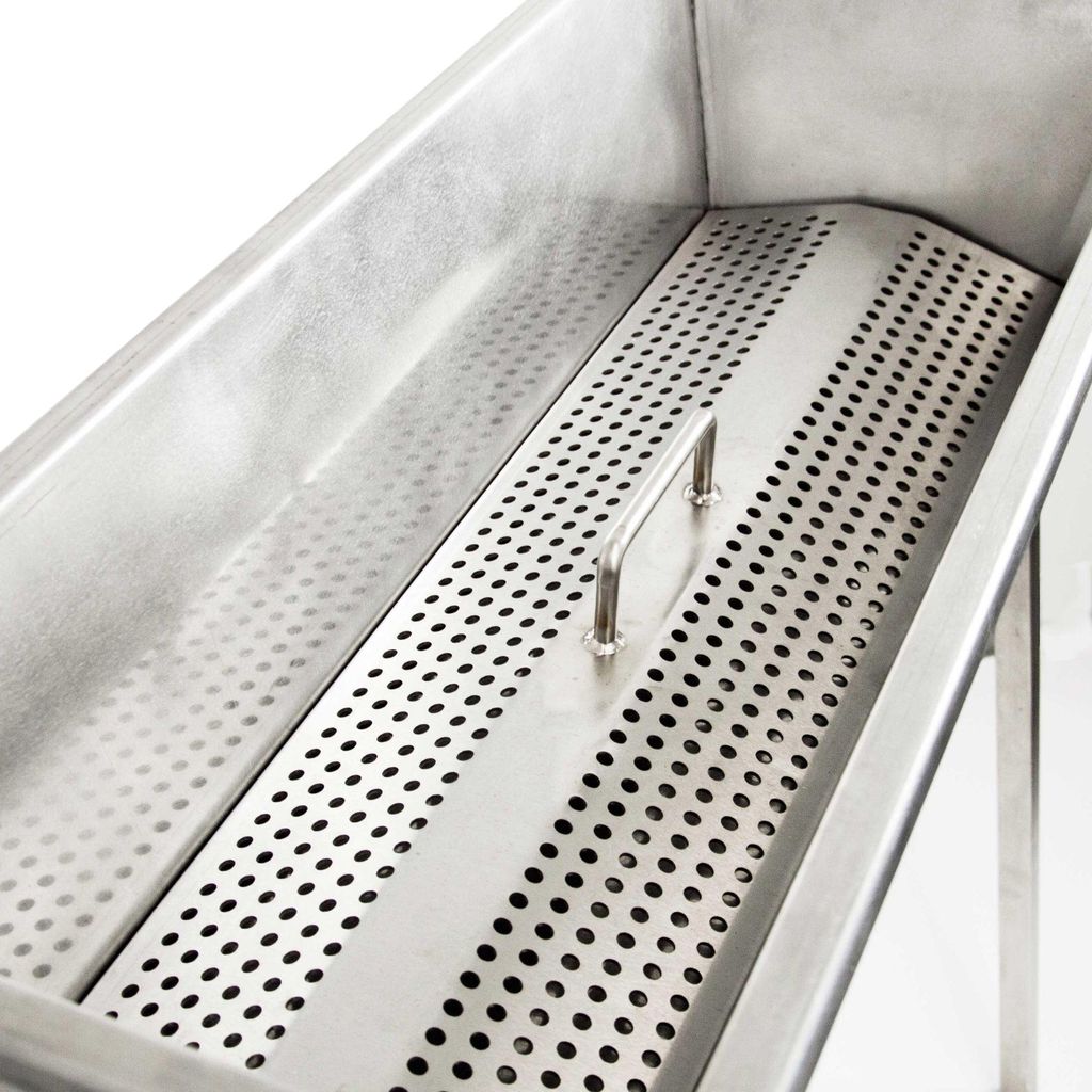 Mangal Grill 80x34cm Edelstahl 2mm Schaschlik Produktbild 