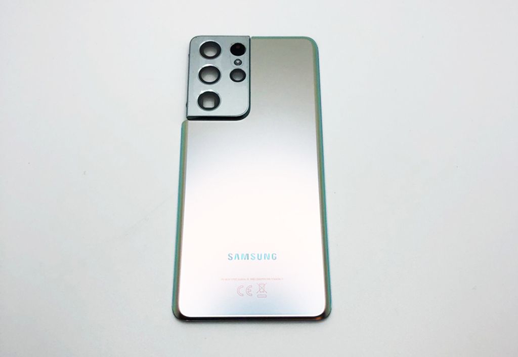 Samsung Galaxy S21 Ultra G998B Akkudeckel Backcover Silber Produktbild 2