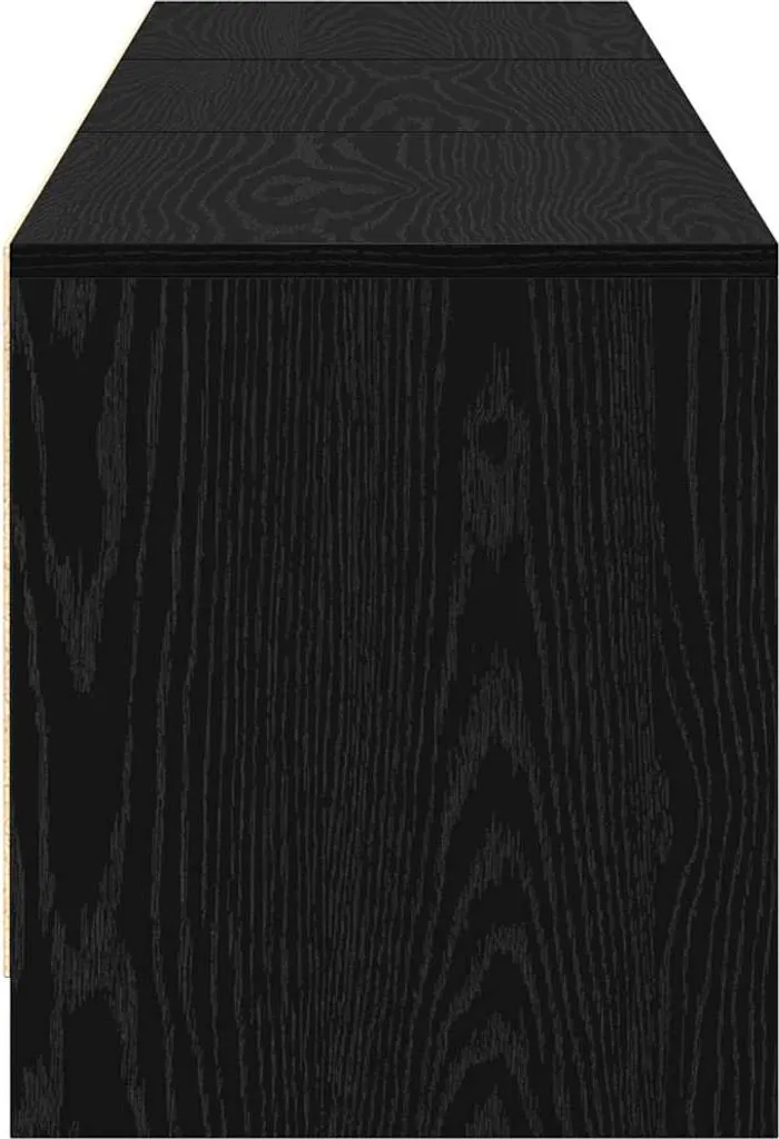 Maison Exclusive Mobile TV LED 165cm Rovere Nero | Design Moderno - 8