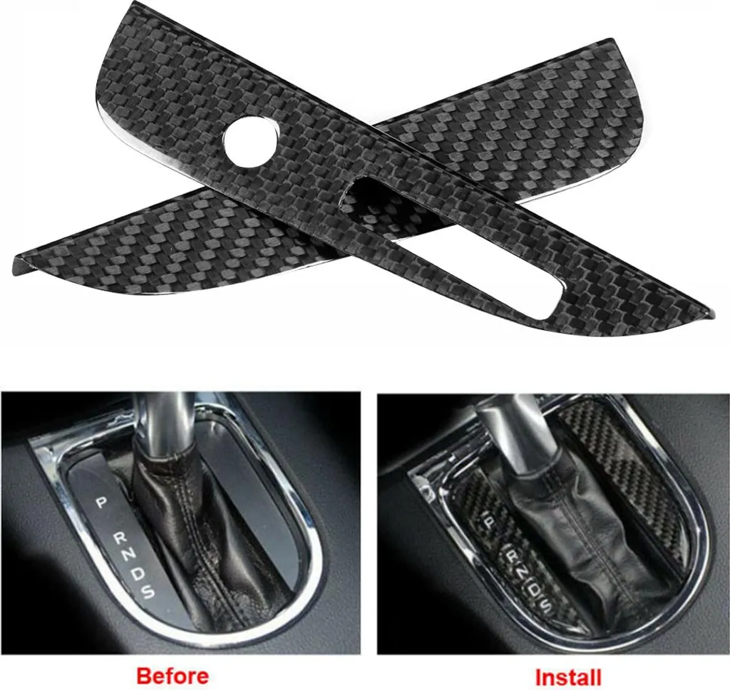 Kit Levier de Vitesses en Fibre de Carbone pour Ford Mustang 2014-2018