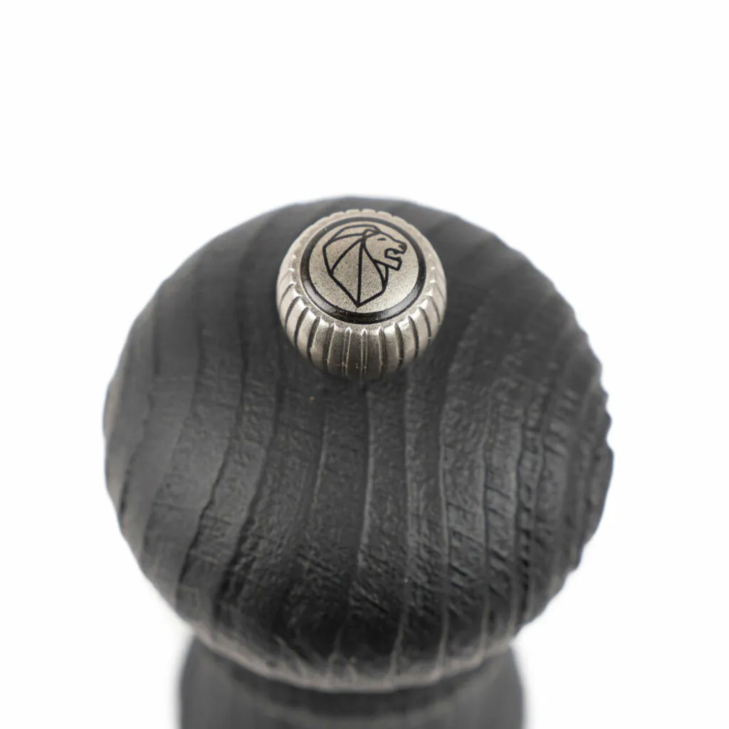 Peugeot Paris Nature Black 18cm: Macinapepe in Legno Upcycled di Lusso