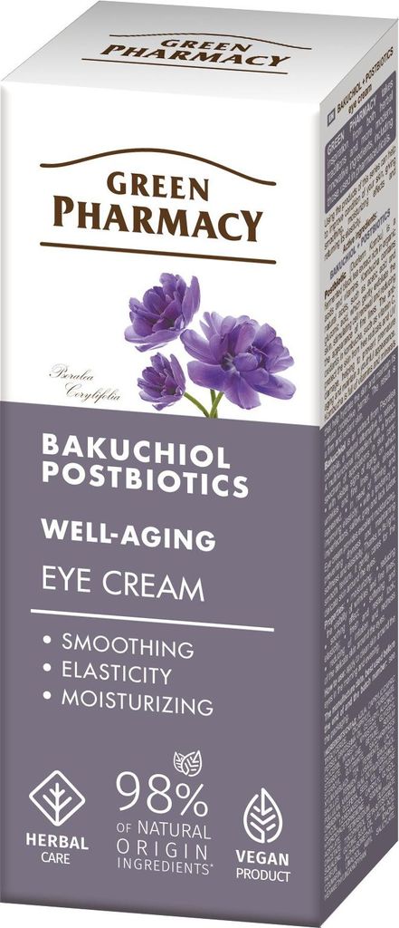 GREEN PHARMACY Bakuchiol + Postbiotics Anti-Aging Augencreme 15 ml