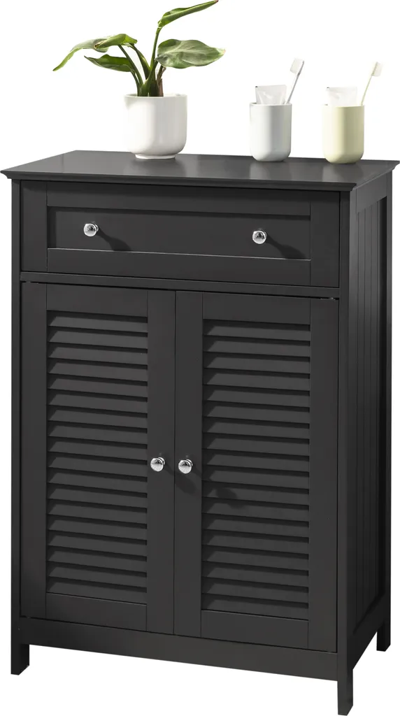 Meuble salle de bain anti-humidité SoBuy pour organiser petits espaces