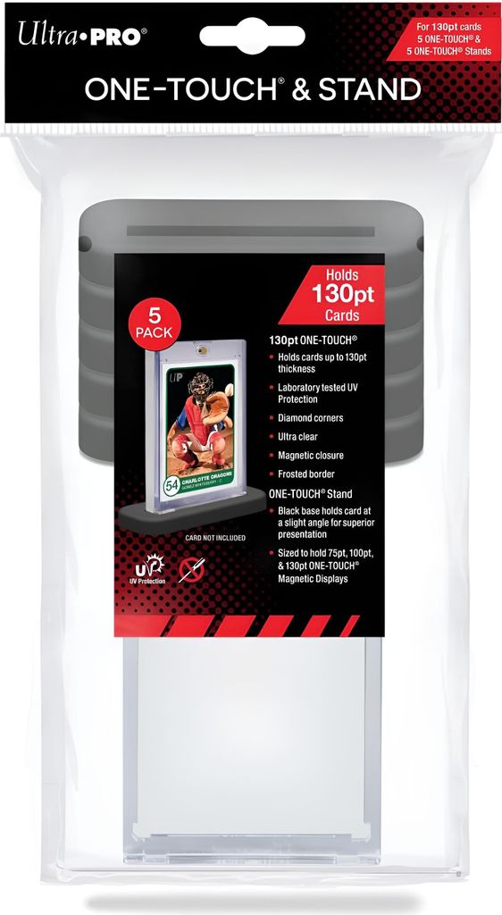 Ultra Pro - 130PT UV One-Touch & Stands 5-Pack Zdjęcie produktu 