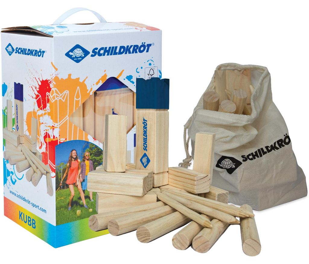 Schildkröt - Funsport KUBB/ SCHWEDENSCHACH (Kubbs 15x5x5cm, Produktbild 
