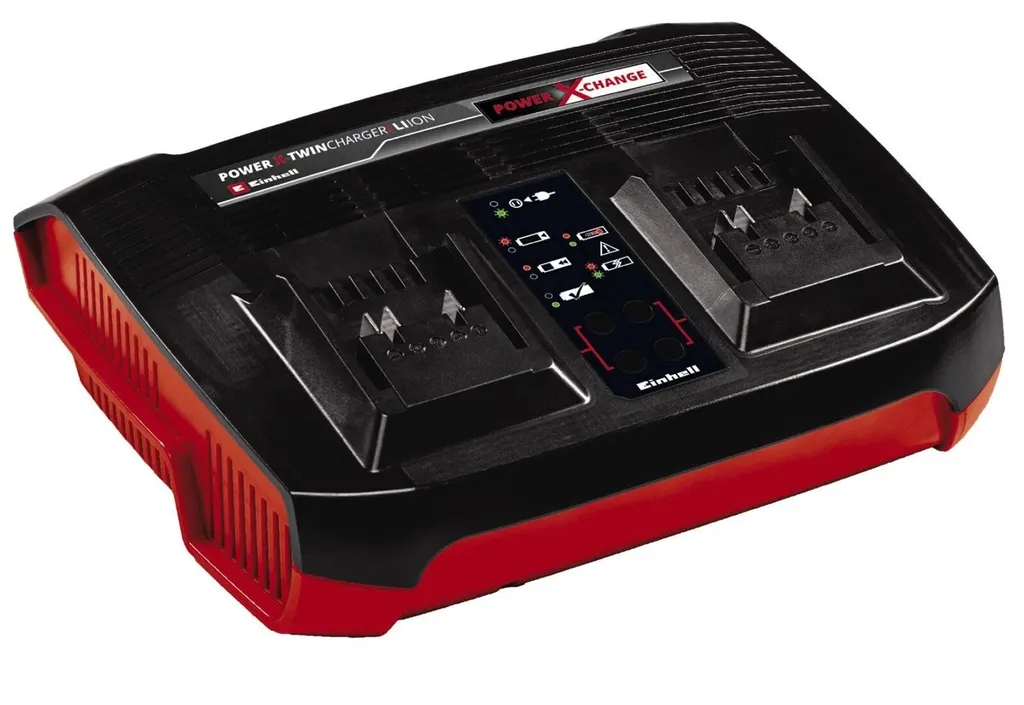 Kit batteries PXC 18V 5,2 Ah et chargeur double Twincharger Einhell
