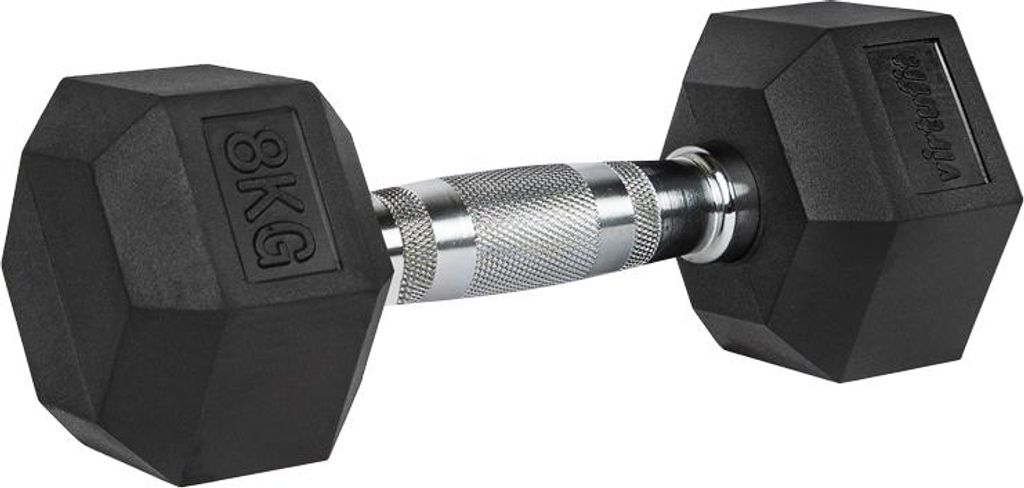 VirtuFit Hexa Kurzhantel Pro 8 kg Hantel Produktbild 