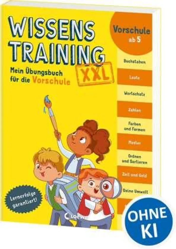 Préparation école primaire cahier Wissenstraining XXL pour enfants - 2