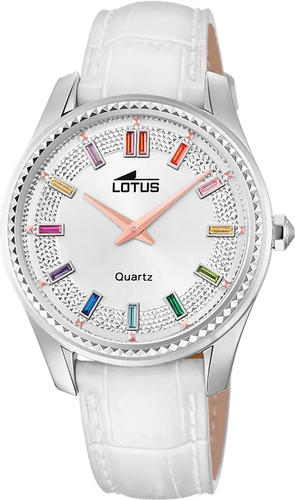 Orologio Donna Lotus Bliss 18561/1 - Solo Tempo Bianco in Acciaio