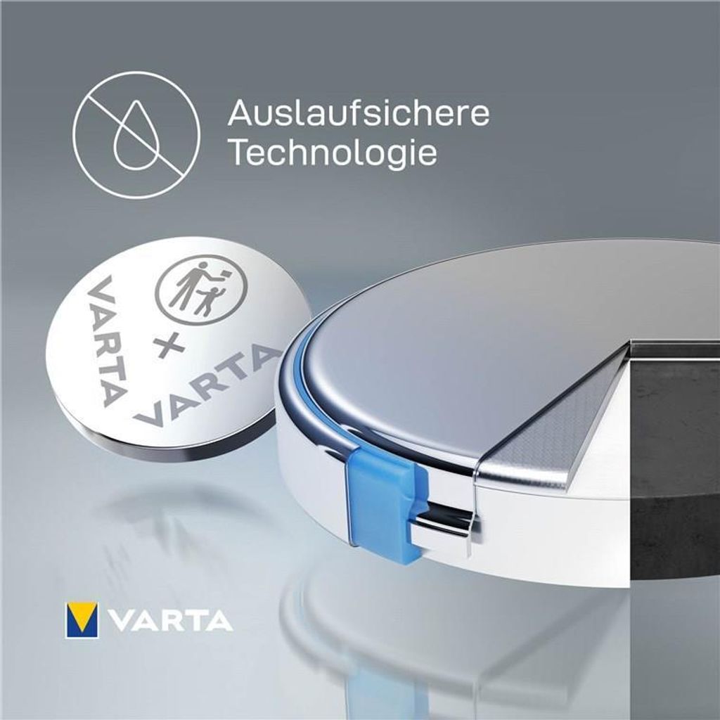 VARTA Knopfzellenbatterie Electronics CR1620 Lithium Produktbild 11