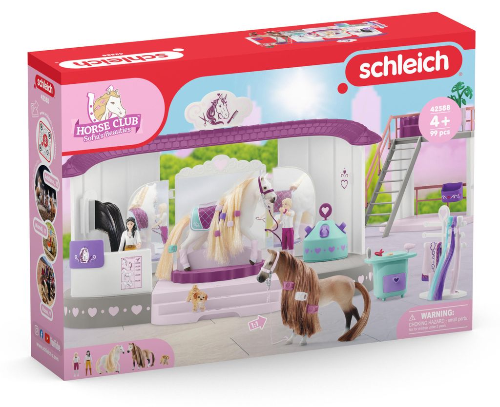 schleich HORSE CLUB Sofia’s Beauties 42588, Salon i spa, Zdjęcie produktu 