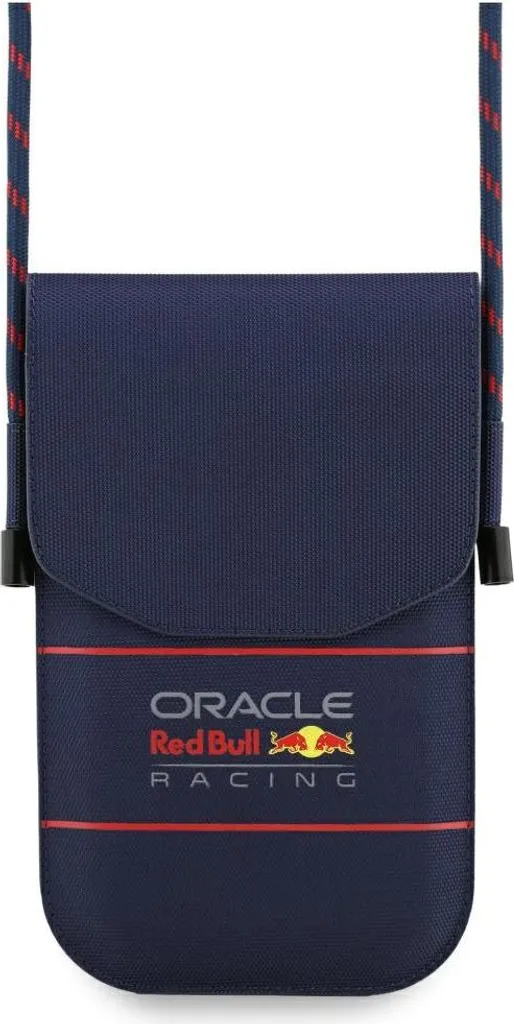 Sac à main téléphone Red Bull Logo & Lines bleu marine - Étui officiel