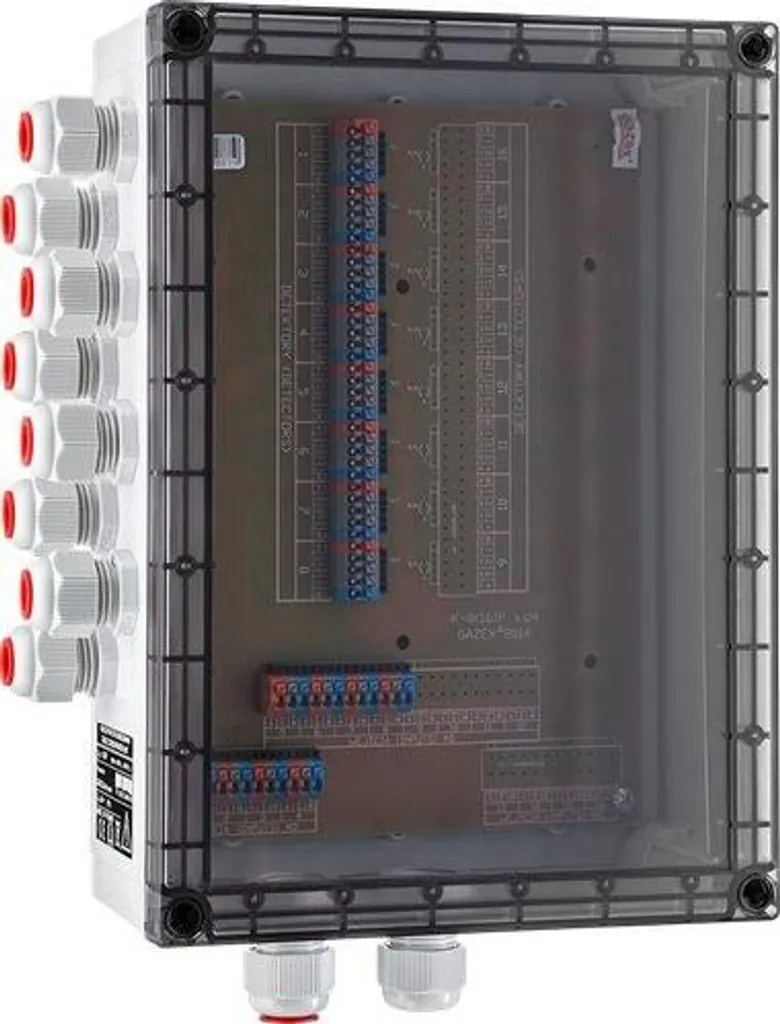 Concentrateur de câblage K-8P robuste avec 8 ports pour modules MDP-8