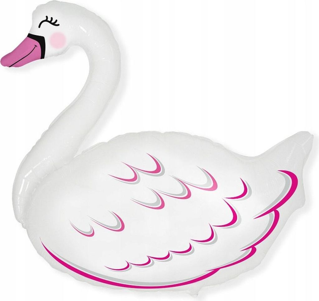 Folienballon 24 Zoll FX - Schwan, 1 Stk.