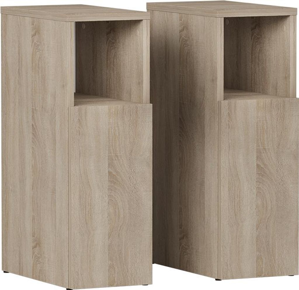 Comodino Vicco Enton Sonoma Set di 2, Model 57311 Immagine del prodotto 