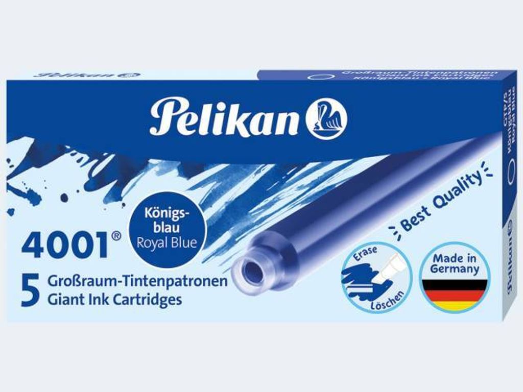 Pelikan Tintenpatrone 4001 TP/6 301176 k Typbezeichnung der Produktbild 