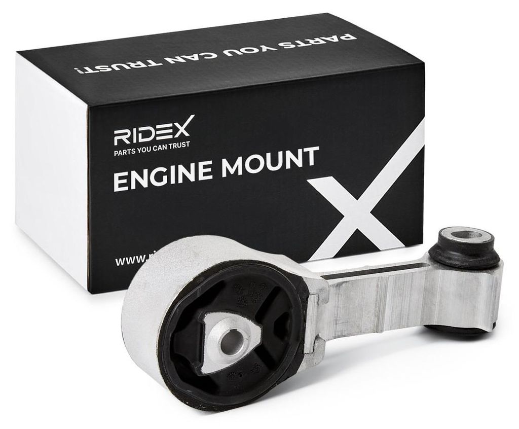 RIDEX Motorlager Gummimetalllager Rechts Oben für RENAULT Produktbild 