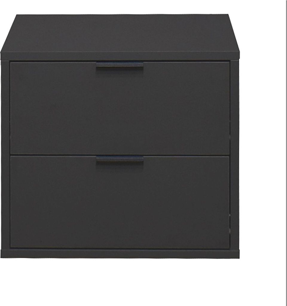 Kommode Erna 51x45x47 Anthrazit matt Lack 14711