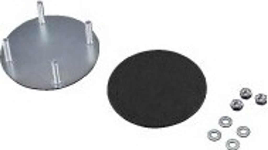 Rittal Abdeckplatte Stahlblech Graphitgrau (RAL 7024) CP 6505.200 1 St