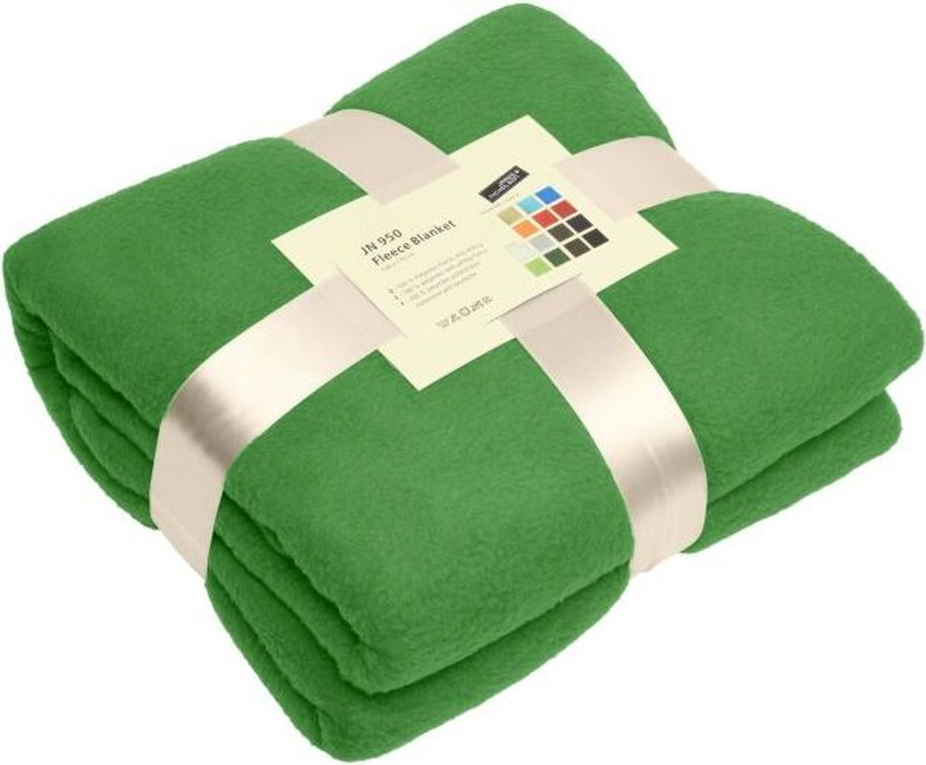 Fleece Blanket lime-green, Gr. one size