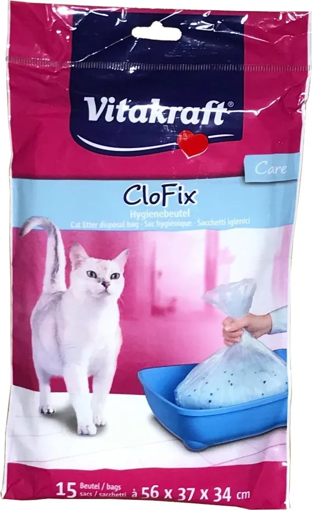 Vitakraft CloFix Sacchetti Lettiera | Pulito in 10 Secondi