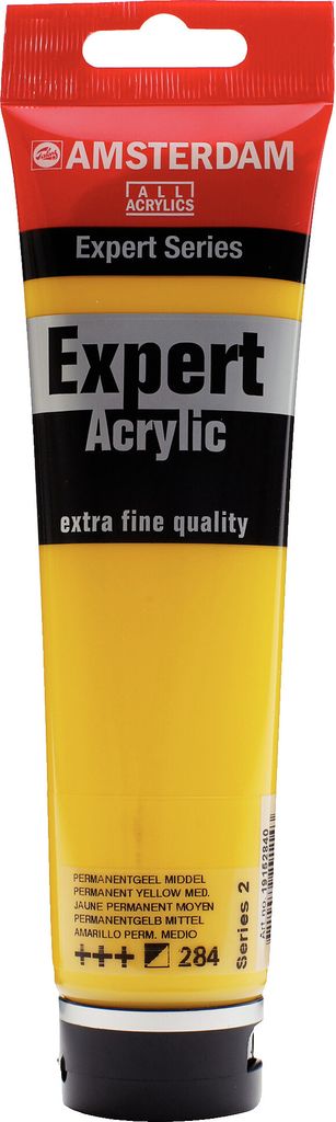 Amsterdam Expert Series Acrylfarbe Tube 150 ml Permanentgelb Mittel 284