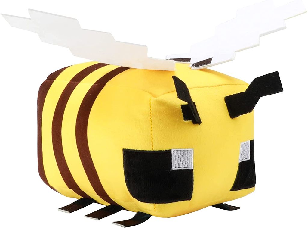 Bienen-Plüschtier, 30,5 cm, weiches Bienen-Stofftier, niedliches Plüsch-Kissen, Puppe für Kinder, Sammlergeschenk, Geburtstagsgeschenk und Heimd...