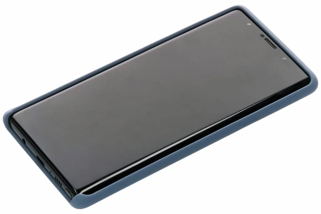 SAMSUNG EF-PN960TL Coque Silicone Bleu pour Galaxy Note 9 Originale - 4