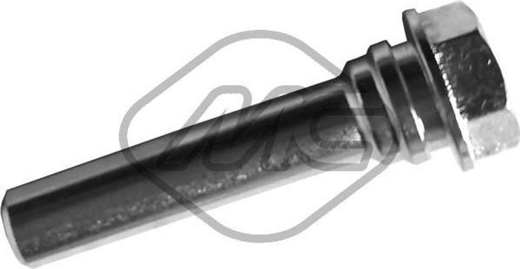 Metalcaucho 58025 Führungsbolzen, Bremssattel OE 441400V700 kompatibel mit Koleos, Qashqai, Pick-up, Pathfinder, NV200, NP300, Navara, Murano, Lea...