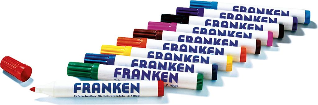Franken Tafelschreiber Z1901 sortiert 2-6mm 10 St./Pack,
