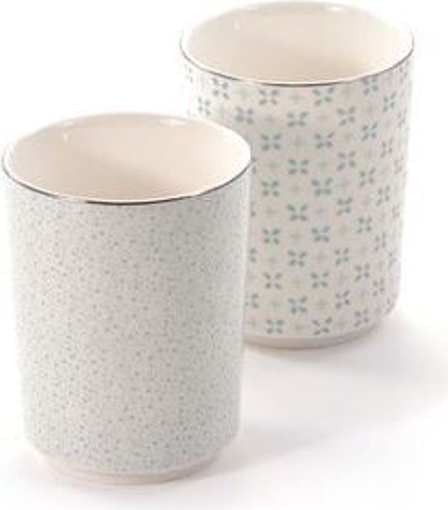 Cup "Hella" New Bone China mit Silberauflage 2-fach, 0,2 l