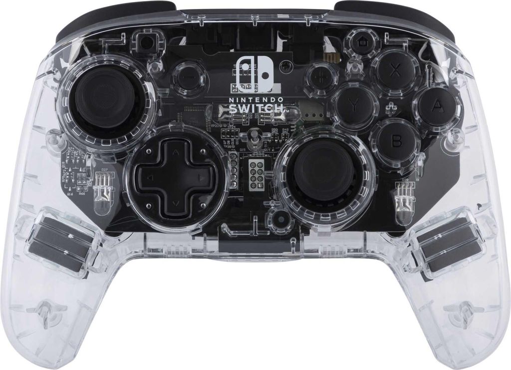 PDP Manette sans fil Nintendo Switch transparente Image du produit 