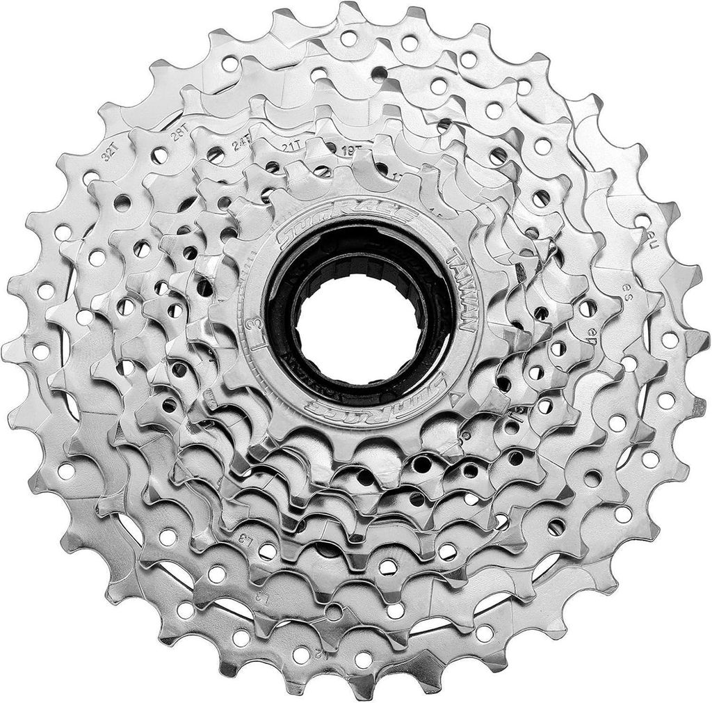 SunRace Zahnkranz Cassette 8-fach silber 11-23 Zähne kompatibel Shimano