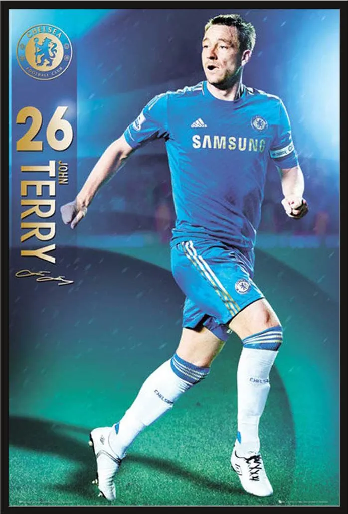 Quadro Chelsea Terry 12/13 Cornice Nera Shinsuke Maxi Acrilico