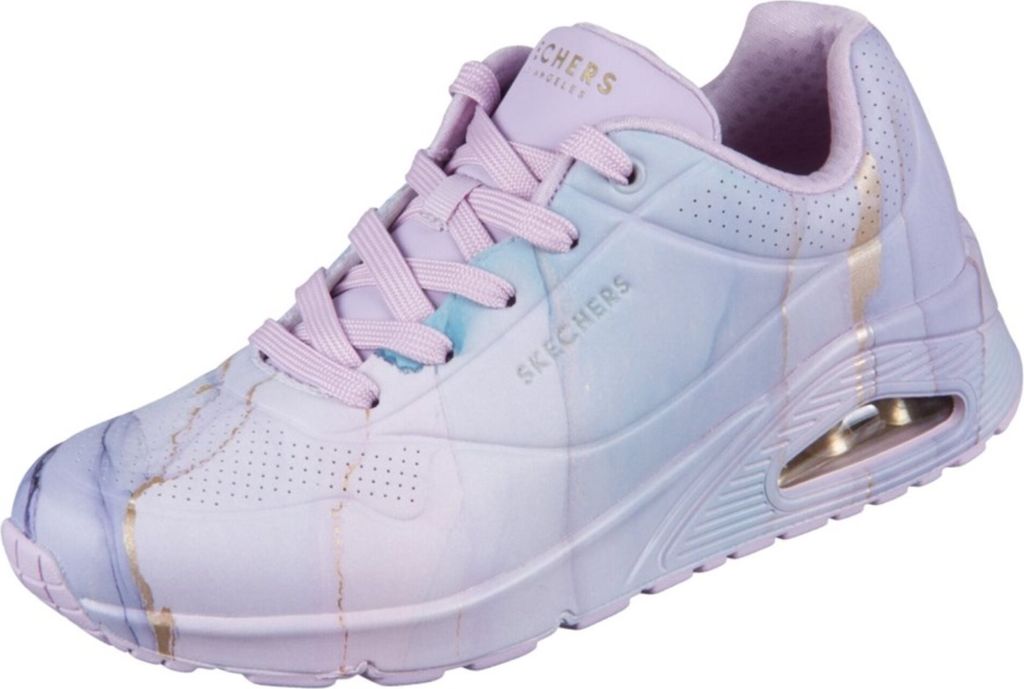 A single Skechers sneaker is shown from a side-angle on a white background.