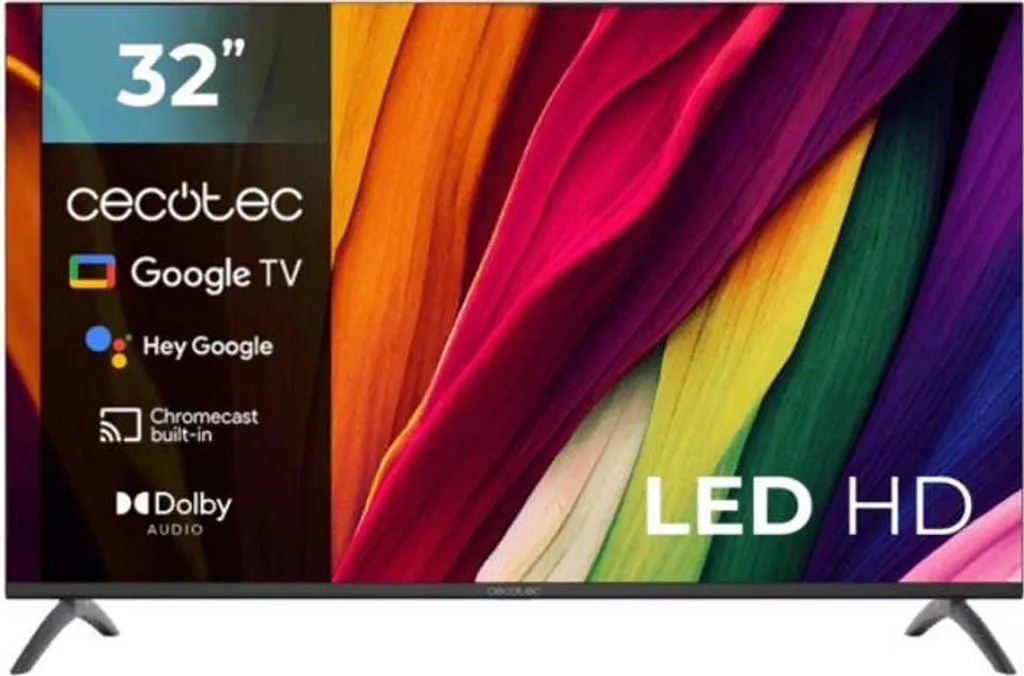 Smart TV LED 32 pouces HD Google TV avec commande vocale Google Assistant - 5