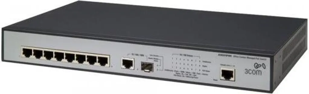 Switch Réseau PoE 8 Ports HP JD877A Fast Ethernet pour Entreprises