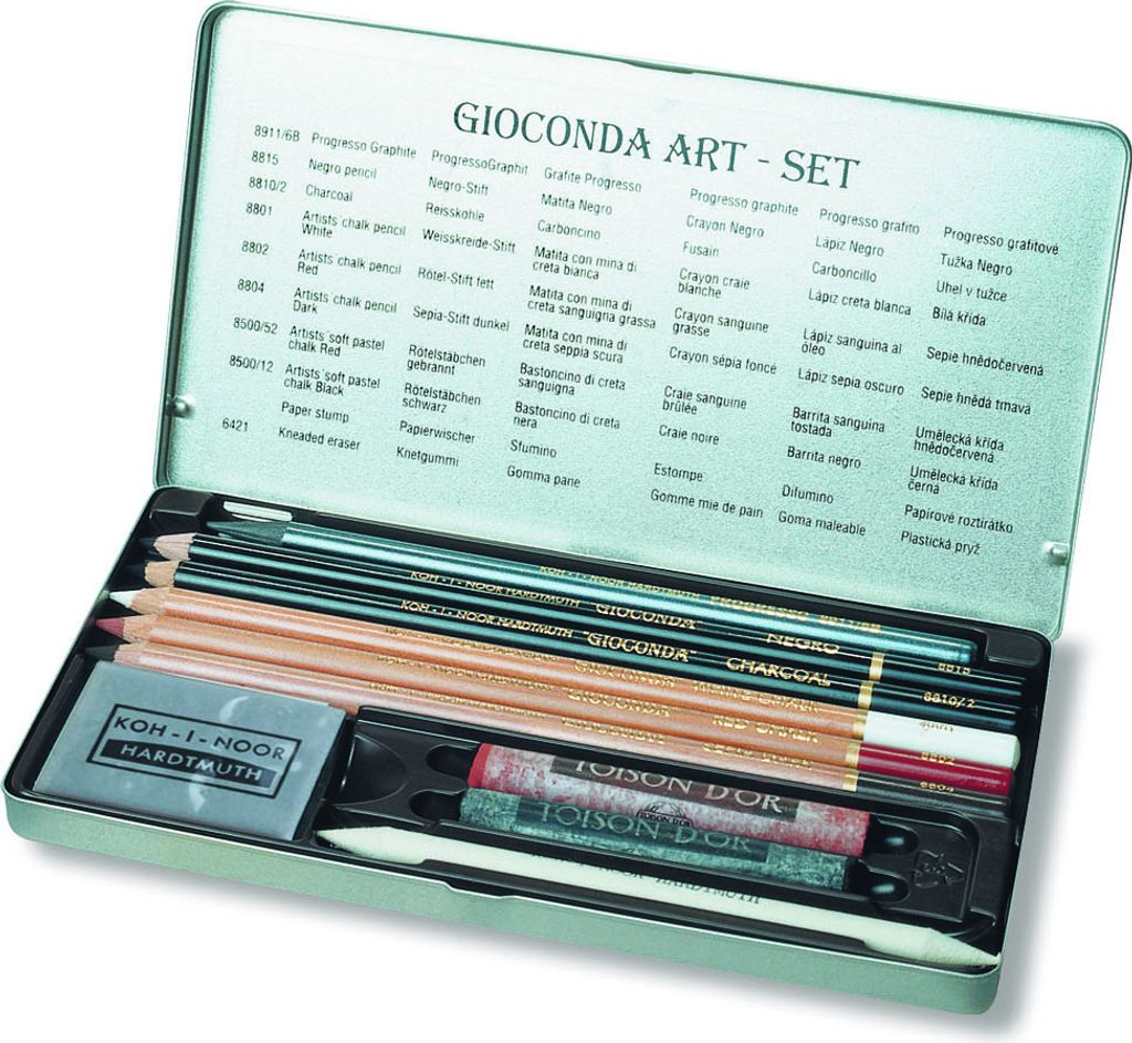 KOH-I-NOOR Gioconda Art Set Mini Künstlerfarbstifte Set