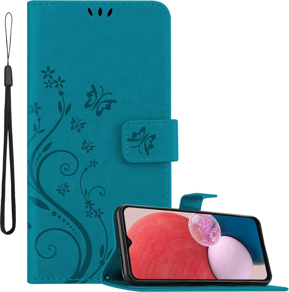 Cover Samsung Galaxy A13 4G Cadorabo: Custodia Portafoglio Floreale