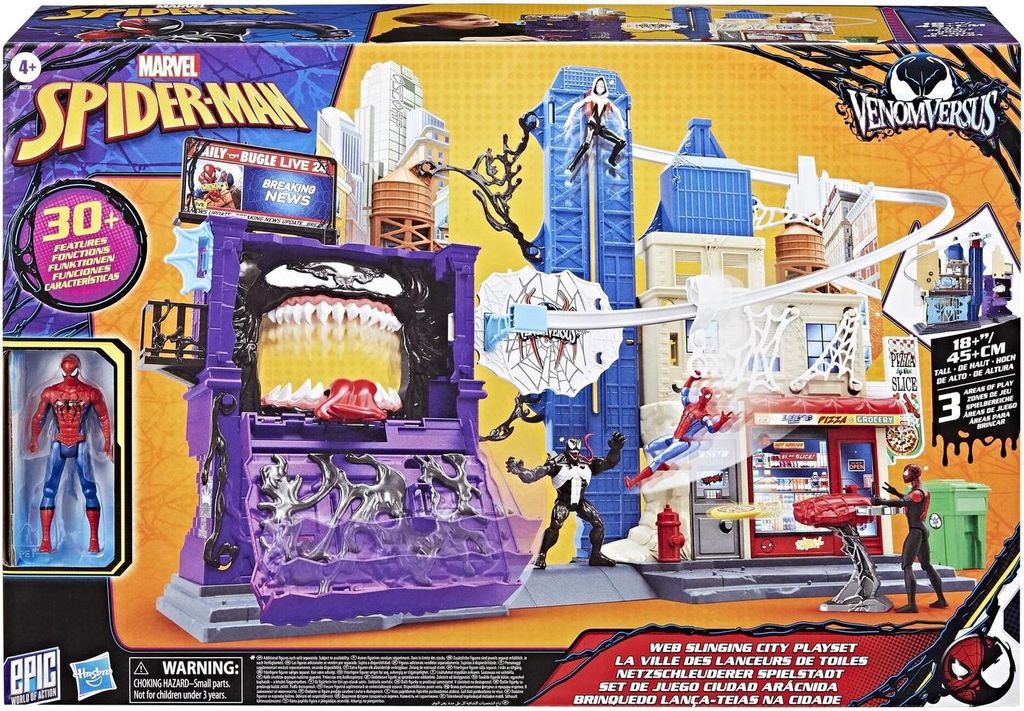 Hasbro SPI Venom Web Slinging City Spielset Produktbild 