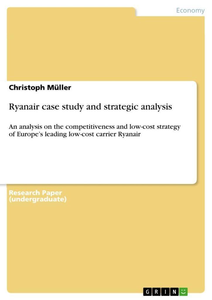 Ryanair case study and strategic analysis