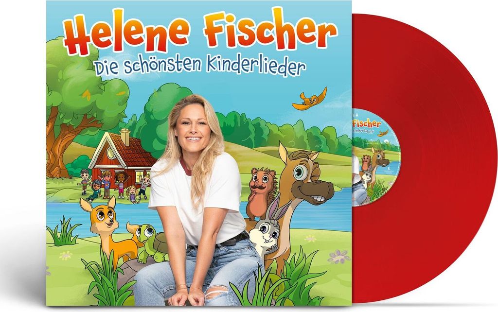 Helene Fischer: Helene Fischer: Die schönsten Kinderlieder (Limitierte Edition) (Rotes Vinyl) - - (LP / D)