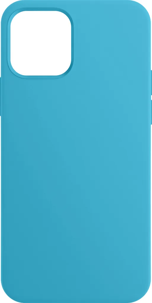 Cover Blu iPhone 14 Moxie BeFluo - Elegante Custodia in Silicone Gel