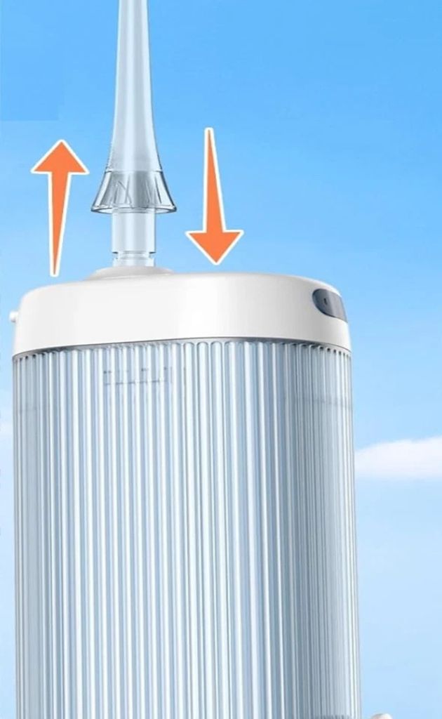 Douche dentaire électrique avec réservoir d'eau grande Image du produit 