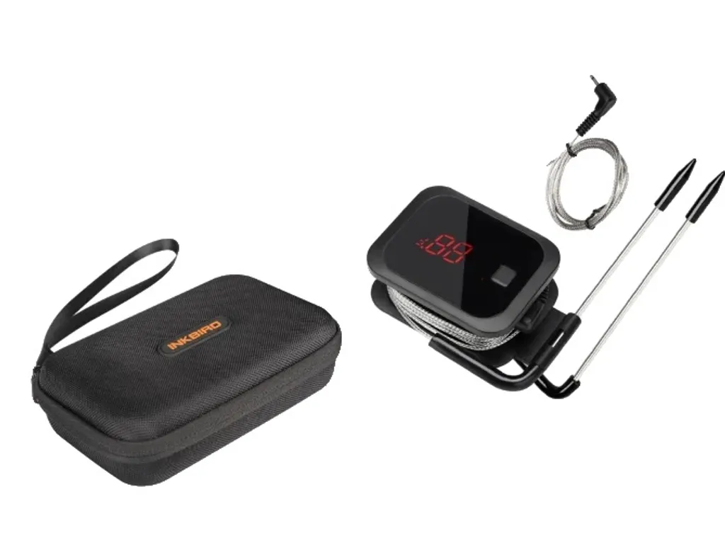 Thermomètre BBQ Bluetooth Double Sonde - Fini la Viande Trop Cuite