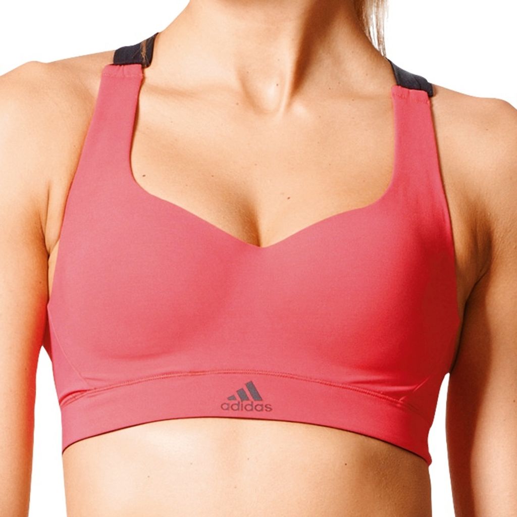 adidas Sport-BH Climachill Bra Gr.XS Cup A/B coral pink (BK3113)
