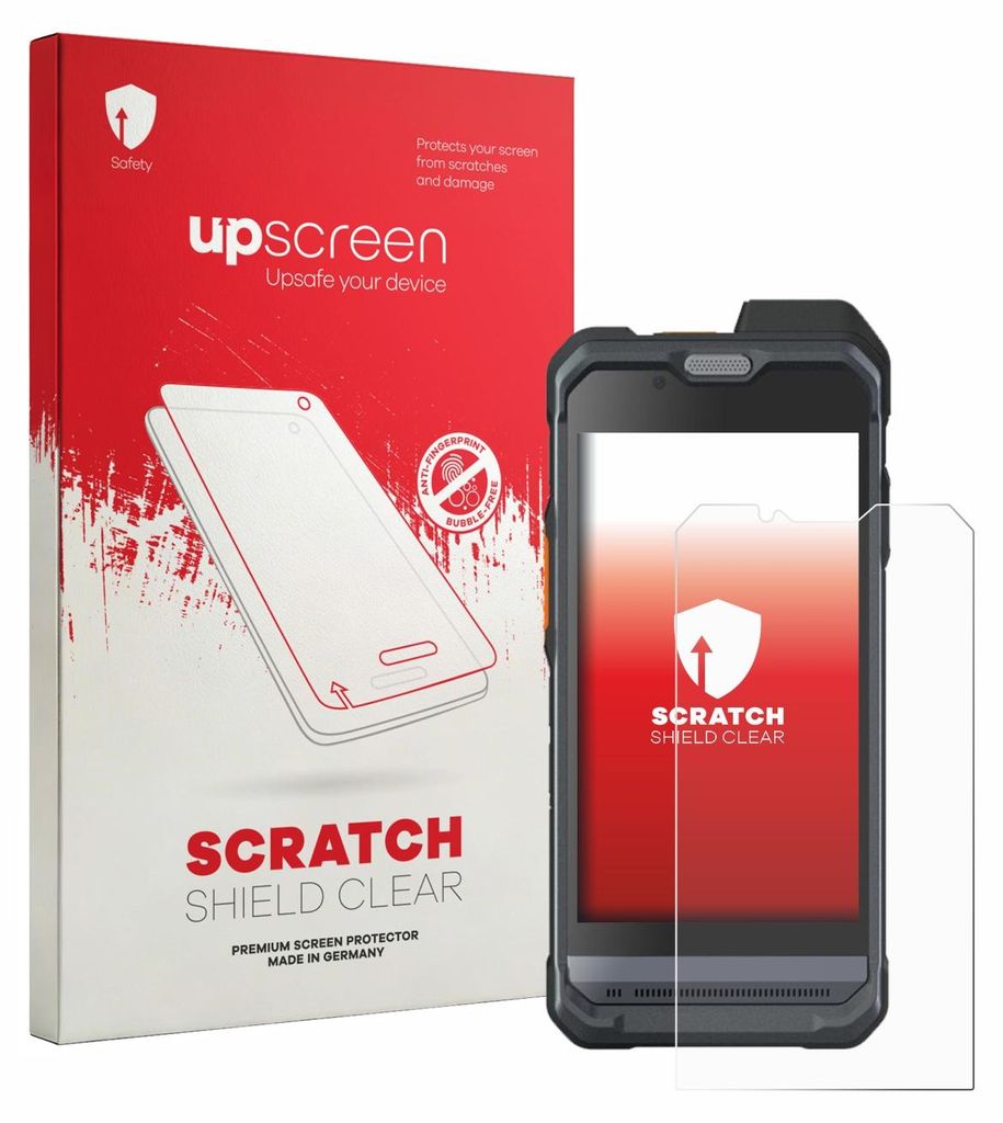 upscreen Schutzfolie für Hytera PNC460 Displayschutz Displayschutzfolie Folie Klar Transparent