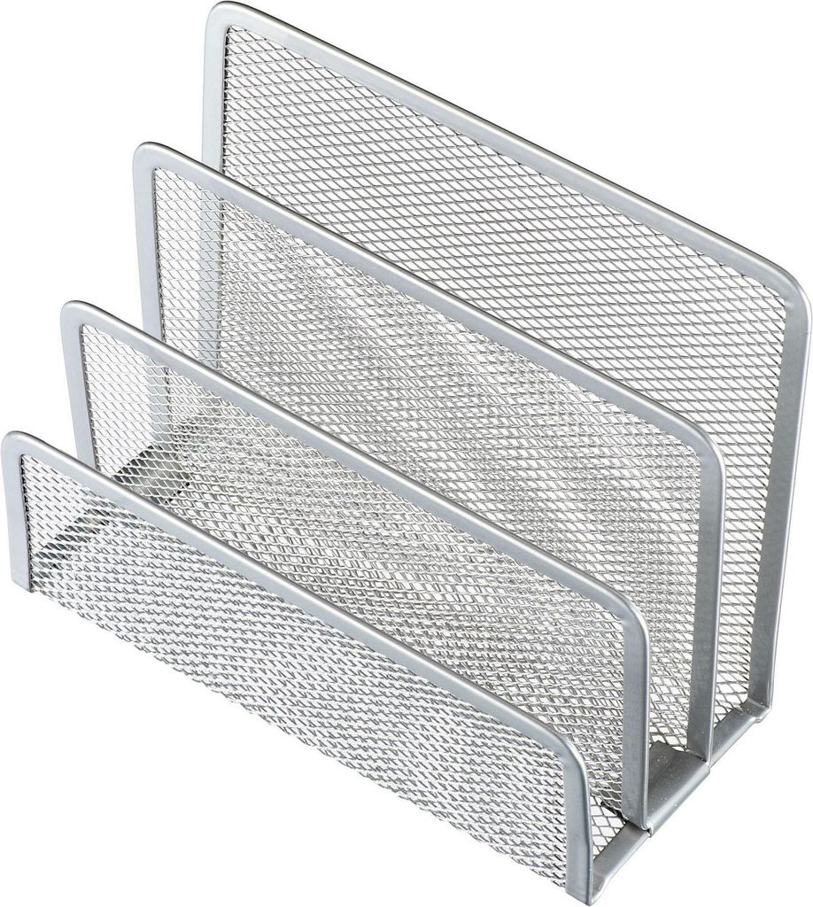 helit H2518300 - Briefständer „the mail network“, silber Produktbild 