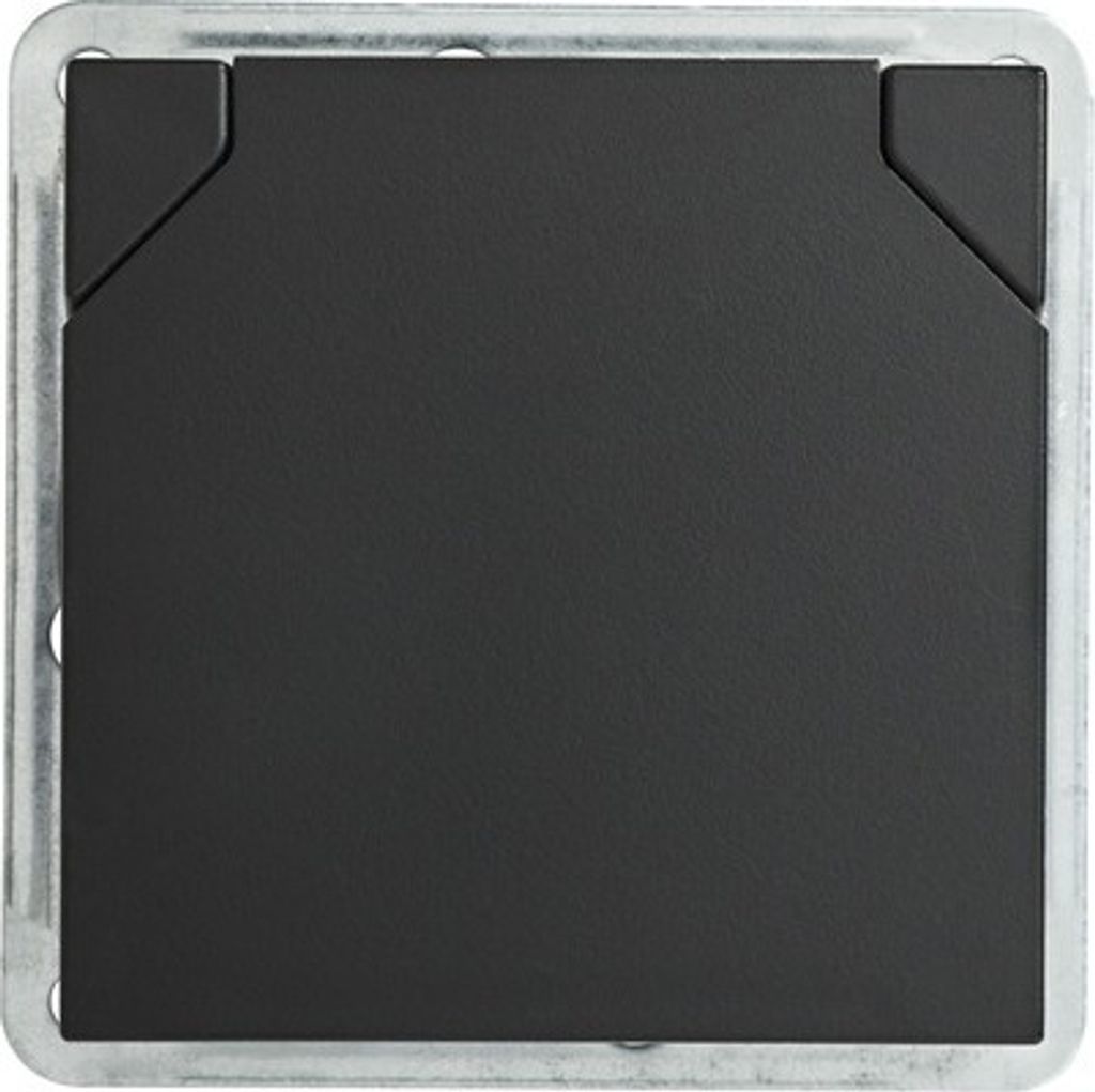 ROTH LANGE 59216 Steckdose mit Klappdeckel Primo schwarzgrau