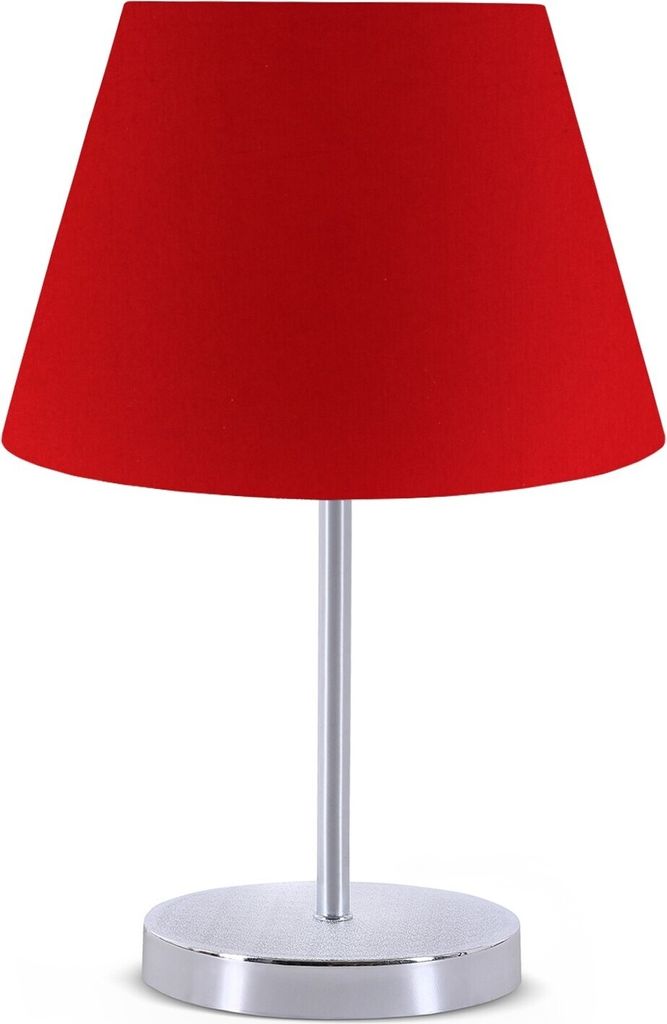 Opviq, AYD - 2006, Tischleuchten, Rot, PVC, 22 x 22 x 37 cm